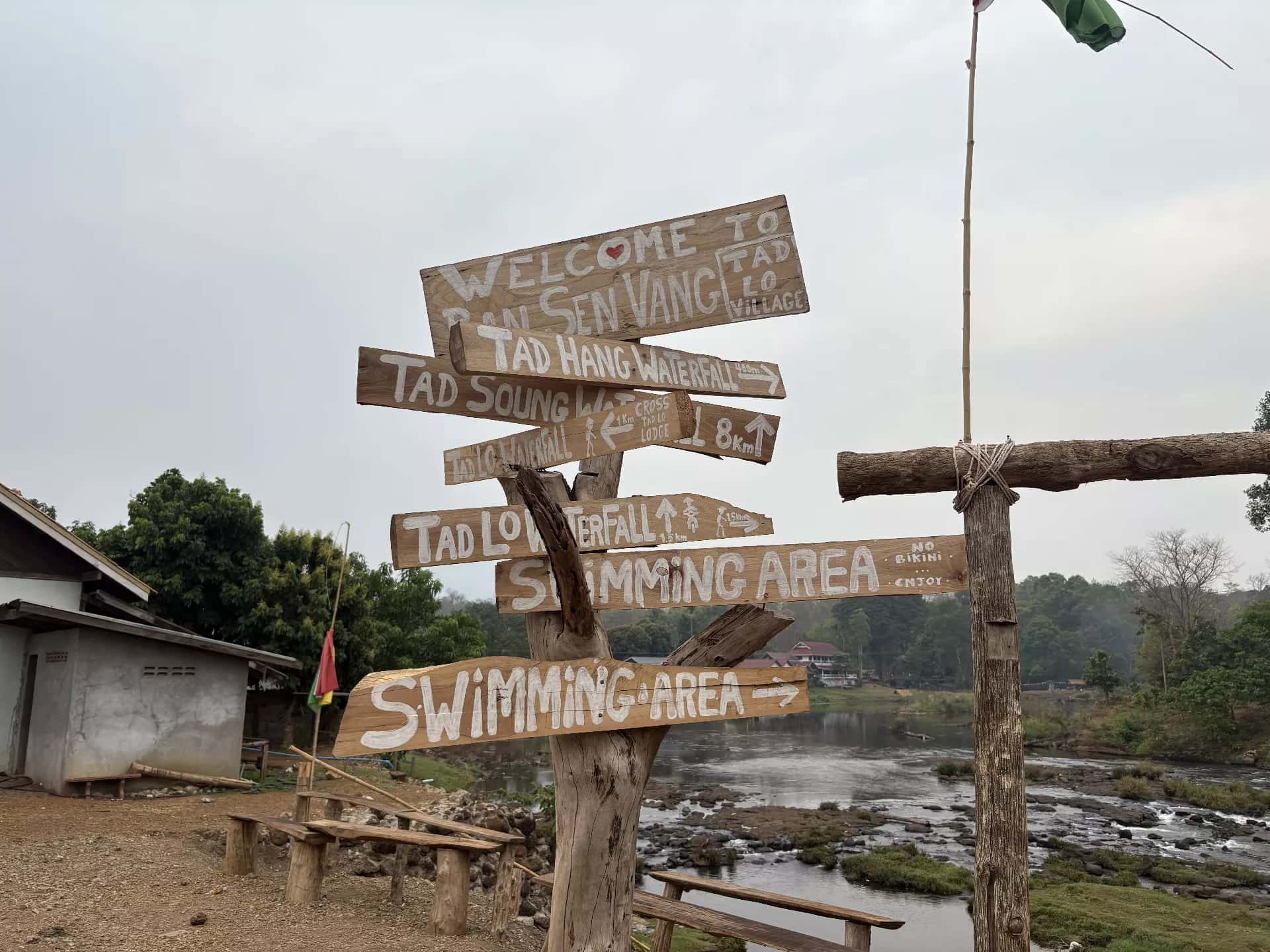 Tad Lo Waterfall & Tad Hang
